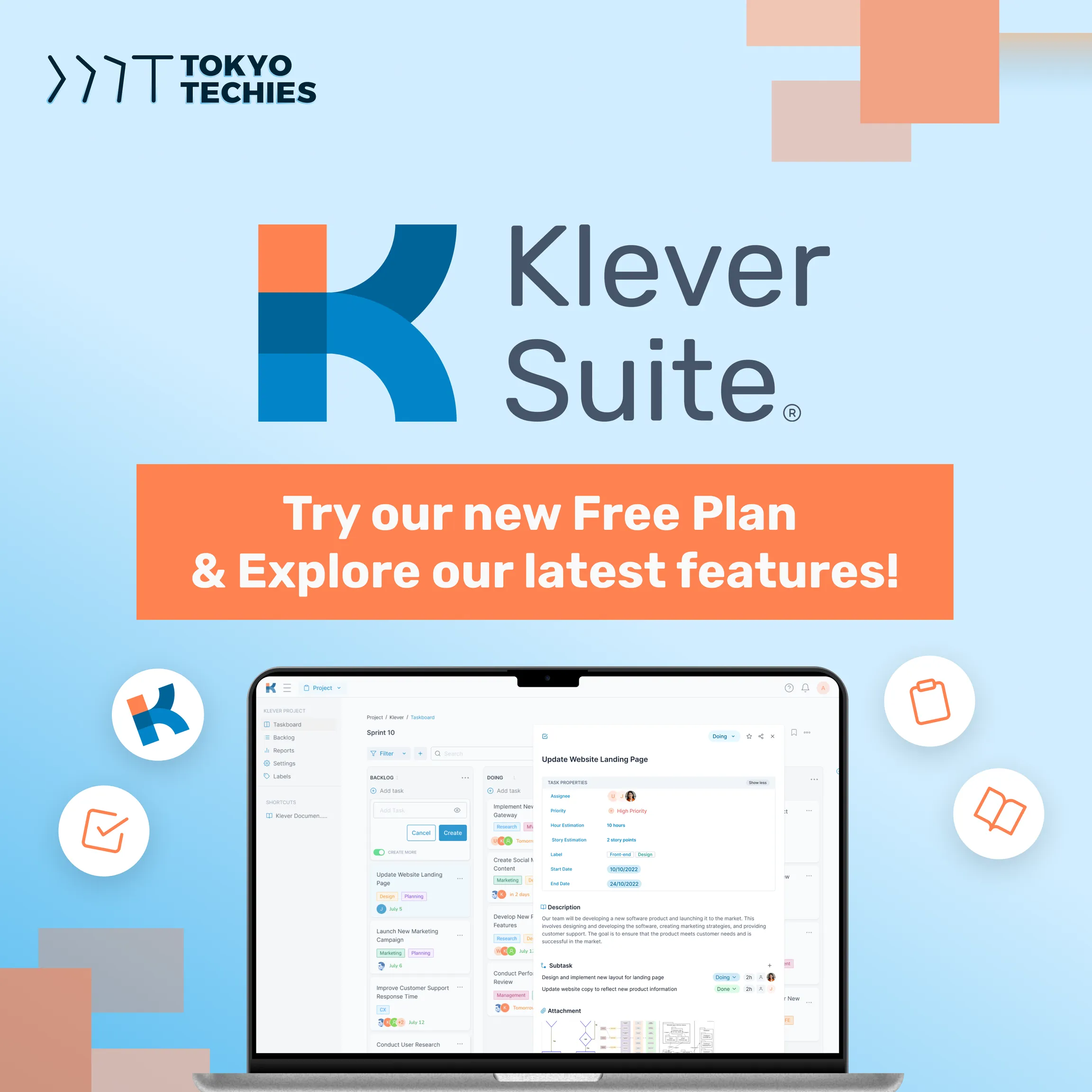 Try our new Klever Suite Free plan & Explore our latest features